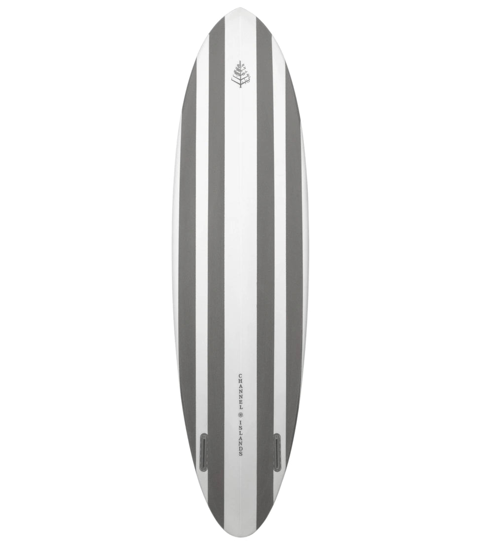 Surfboard with 'Four Seasons' branding on a white background - {{Hampshire Charcoal}}