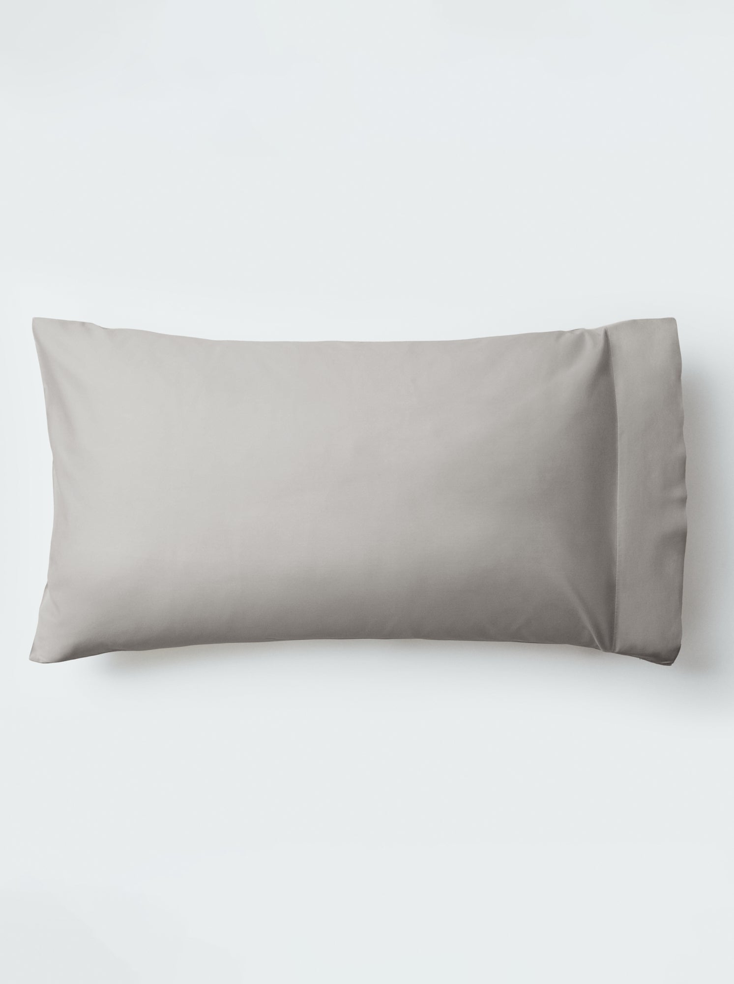 A pillow with an elegant Spanish Slate color pillowcase. - {{Spanish Slate}}
