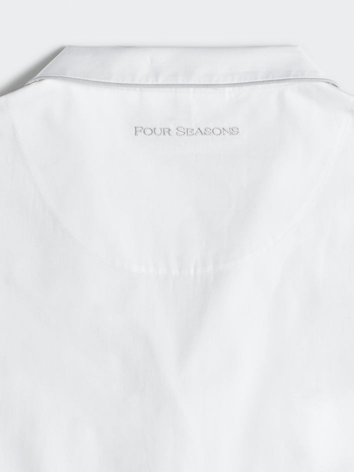 Women's Hotel Pajama Set - Four Seasons At Home - {{Signature White}}