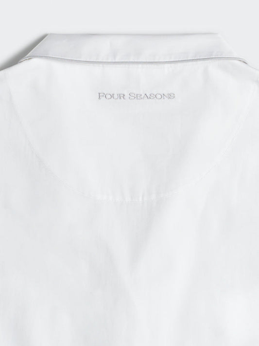 Women's Hotel Pajama Set - Four Seasons At Home - {{Signature White}}