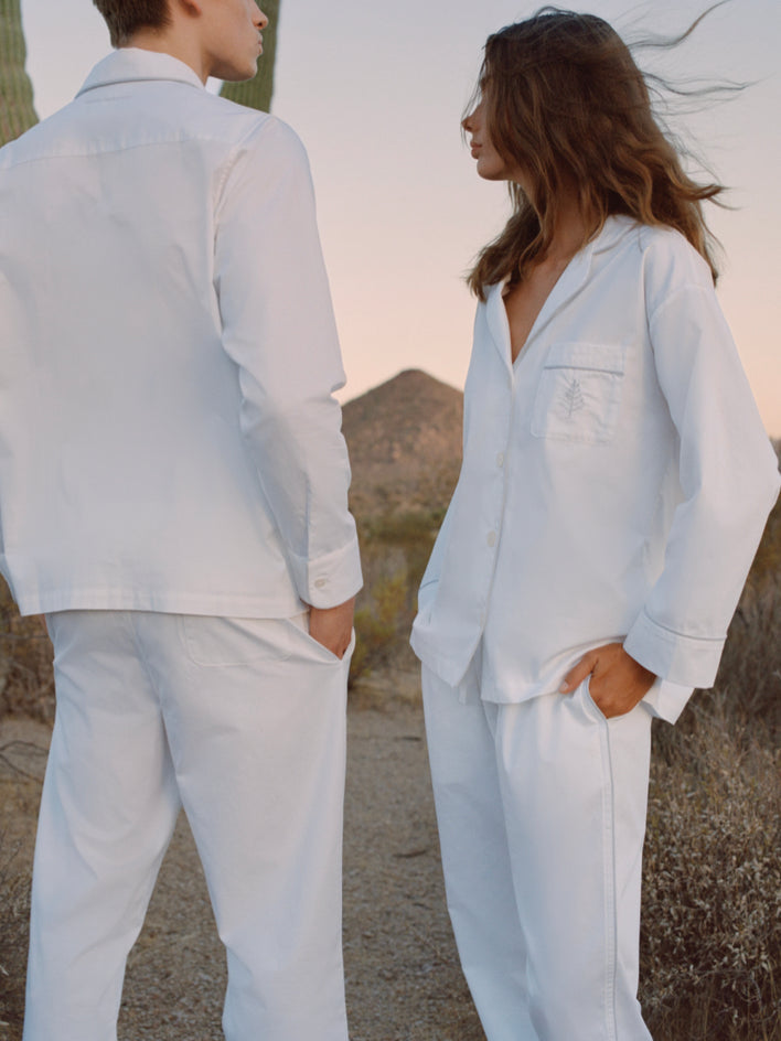 Men's Hotel Pajama Set - Four Seasons At Home - {{Balinese Pearl}}