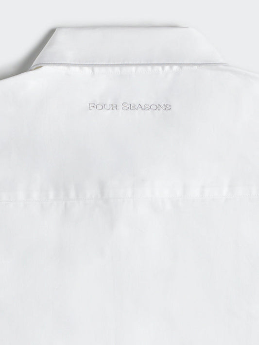 Men's Hotel Pajama Set - Four Seasons At Home - {{Signature White}}