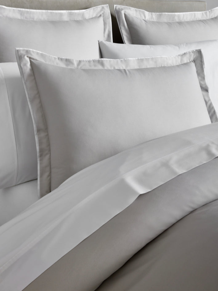 Willow Linen Set - Four Seasons At Home - {{Turkish Silver/Signature White}}