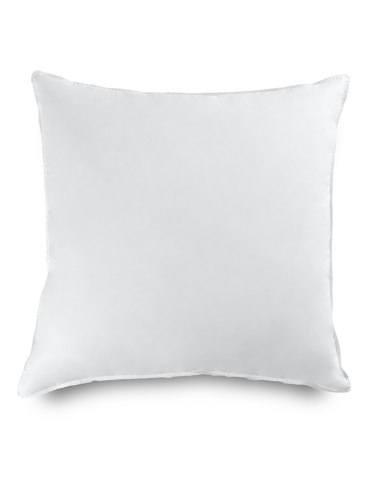 Elegant square pillow in Signature White color.
