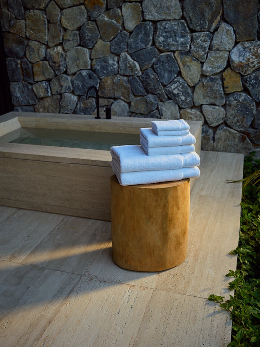 Spa Towel Set - Four Seasons At Home - {{Signature White}}