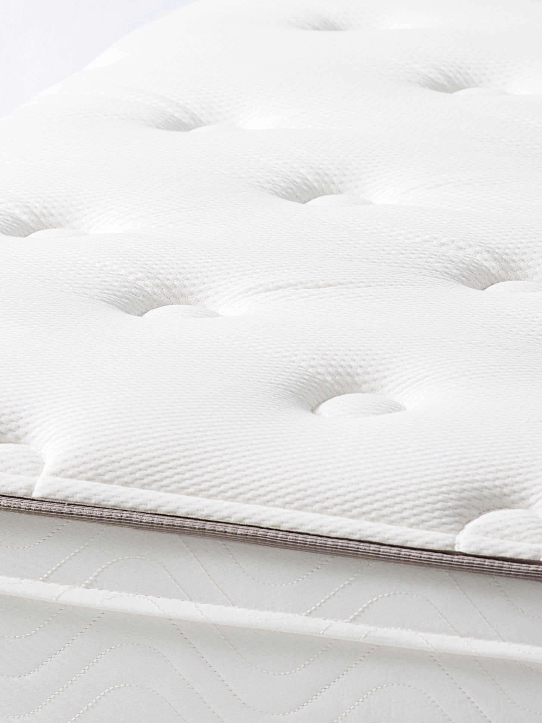 High-quality mattress, soft and padded surface.