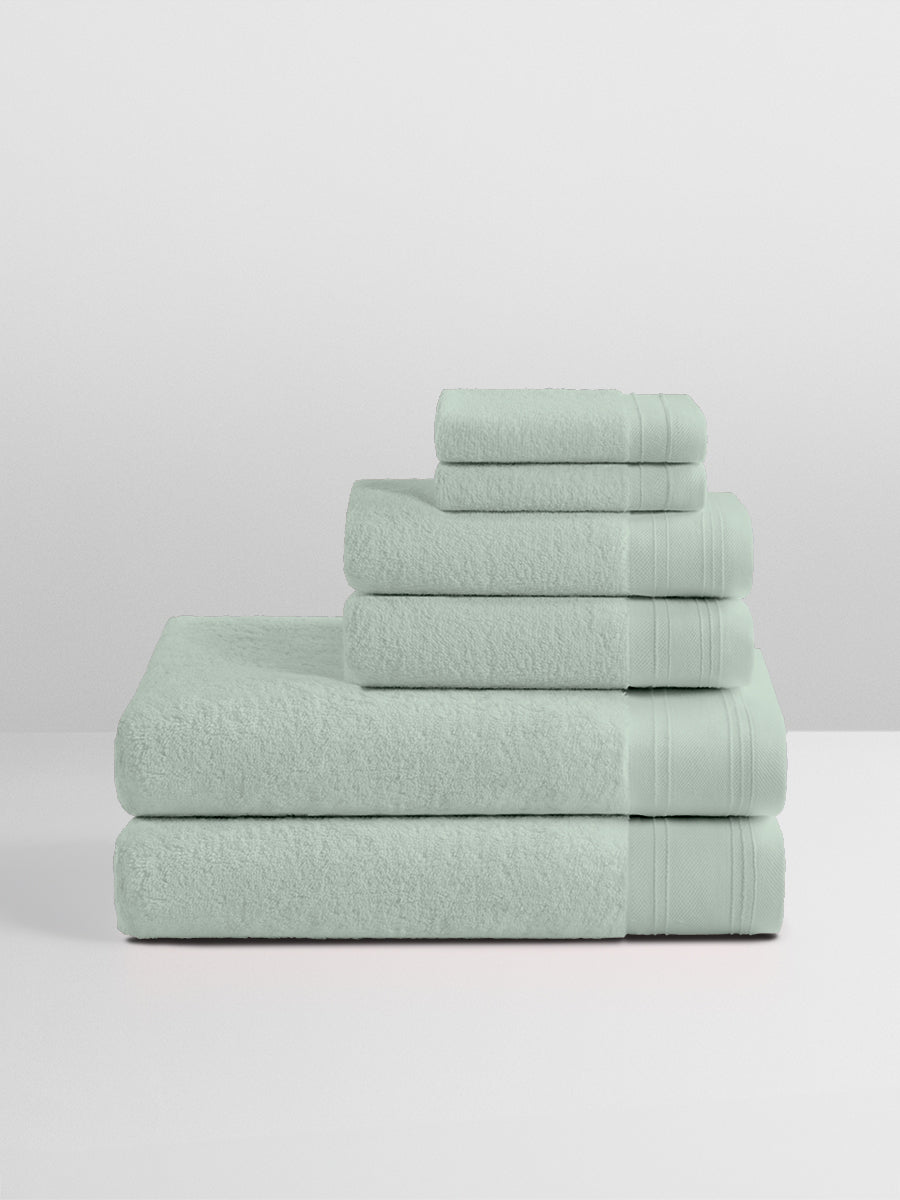 Spa Towel Set - Four Seasons At Home - {{Florentine Sage}}