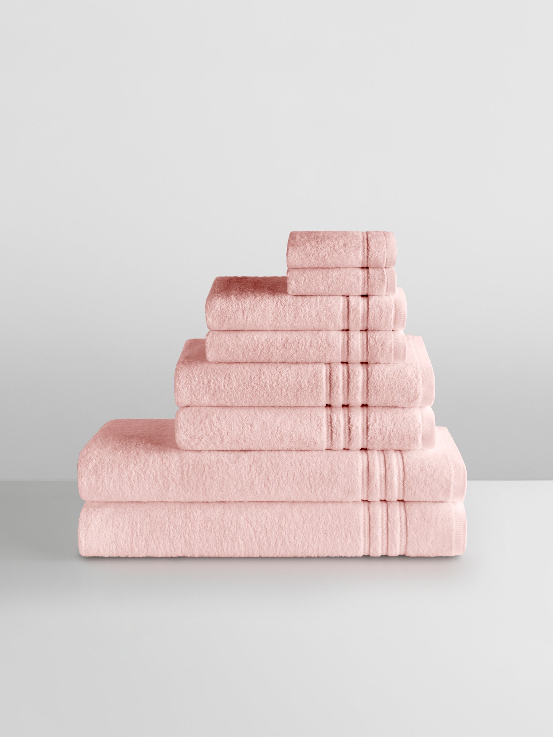 Bath Towel Ensemble Set - Four Seasons At Home - {{Kyoto Blush}}