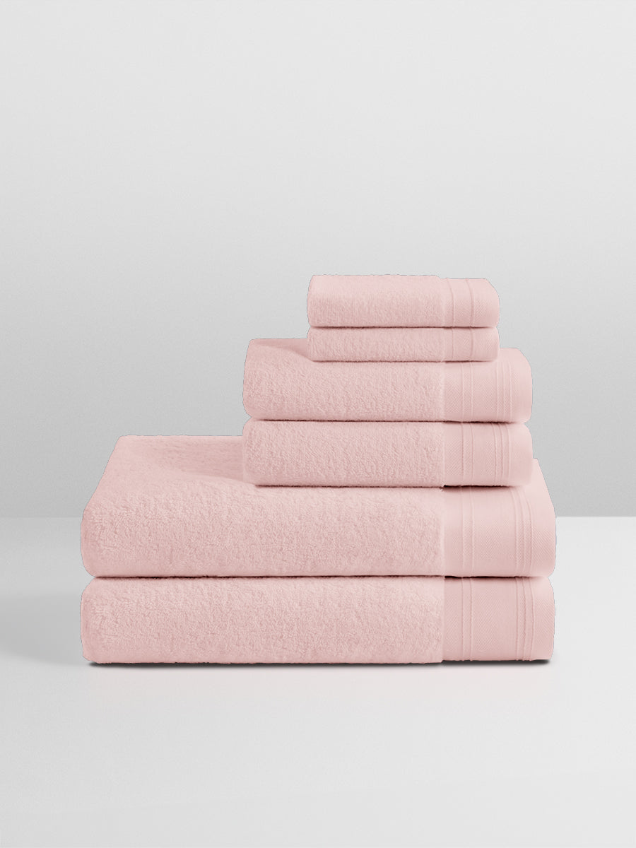 Spa Towel Set - Four Seasons At Home - {{Kyoto Blush}}