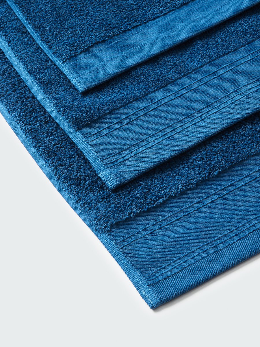 Spa Towel Set - Four Seasons At Home - {{Riviera Navy}}