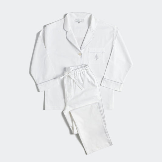 Women's Hotel Pajama Set - Four Seasons At Home - {{Signature White}}