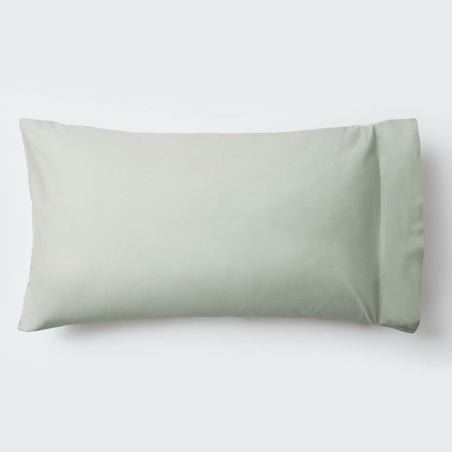 Pillowcase in an elegant Florentine Sage color. - {{Florentine Sage}}