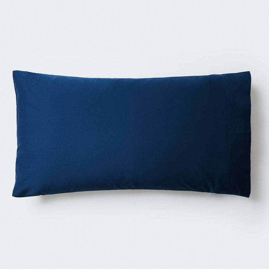 Pillowcase in an elegant Riviera Navy color. - {{Riviera Navy}}