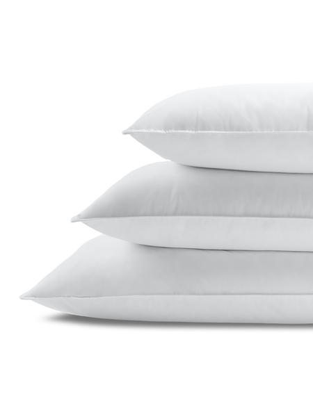 Down & Feather Pillow Stacked