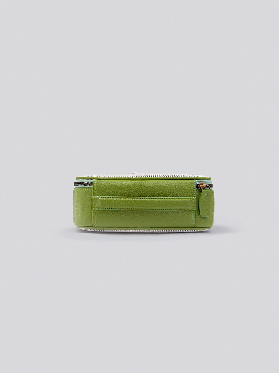 Back view of The Tech Case in Kyoto Matcha from the Four Seasons Travel Collection.